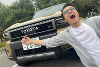 「レクサスGX550“オーバートレイル+”」の価格は1195万円。同じ5人乗りの「ランドクルーザー“250”GX」が520万円だから、価格はなんと2倍! でも、人気モデルだから下取りが超高いので決してソンではないのでしょう。