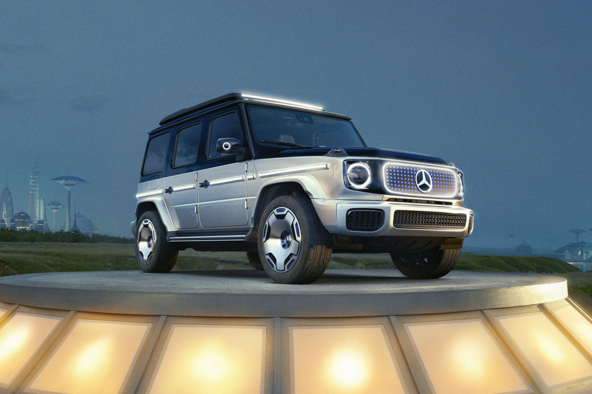 BEV版「Gクラス」こと「コンセプトEQG」が日本初公開【ジャパン