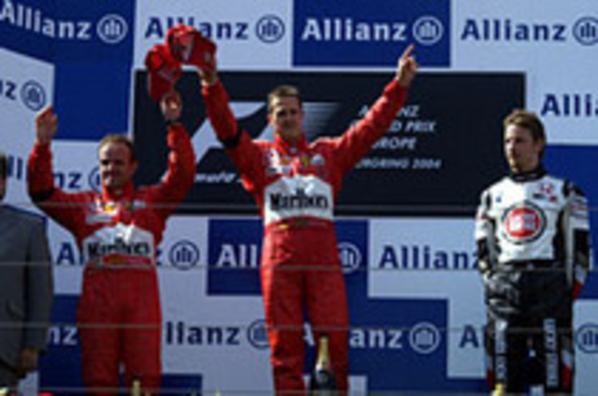 F1 04年ライコネン、アロンソ、シューマッハー兄弟、モントーヤ