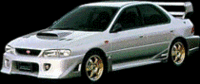 「インプレッサ」のチューンドカー、限定発売の画像