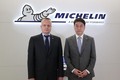 日本ミシュランタイヤのトップが会見　3Dメタルプリンティング事業にも期待