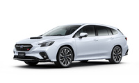 希少な現行国産ワゴンの一台である「スバル・レヴォーグSTI Sport EX」。「レオーネ ツーリングワゴン」に始まるスバル伝統のシンメトリカルAWDワゴン。