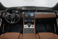 「FペースR-DYNAMIC SVカラーエディション」に採用されるエボニー/シエナタンのインテリア。