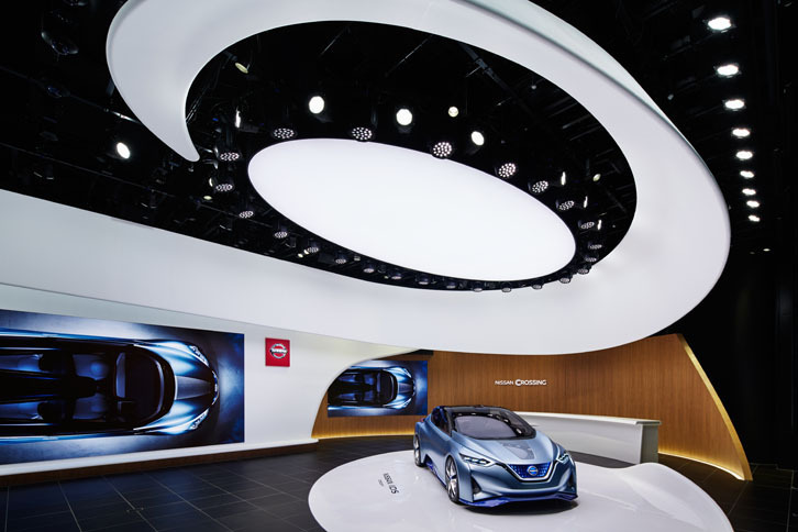 1階の様子。内装のデザインテーマは「スパイラル」だという。