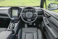 スバル・レヴォーグ レイバック プレミアムブラックS:HEV EX プロトタイプ(4WD/CVT)【試乗記】の画像