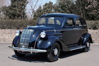 トヨタ自動車にとって初の量産型乗用車となった「トヨダAA型乗用車」。1936年に登場した。