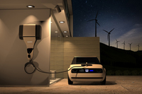 【フランクフルトショー2017】ホンダが量産型EVのコンセプトモデルを発表の画像