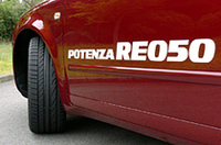 ブリヂストンの高性能タイヤ「ポテンザRE050」を体験!