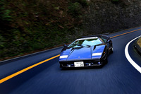 2010年に購入した「ランボルギーニ・カウンタック25thアニバーサリー」は1500万円だった。当方の収入が減る一方なのにクルマの値段は上がる一方で、なかなか新車には手が出せない。(写真=池之平昌信)