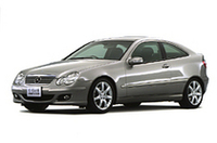 【写真上】C230コンプレッサーアバンギャルド
【写真下】C200コンプレッサースポーツクーペエボリューション