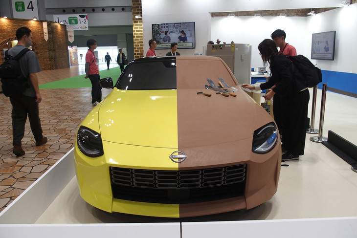 日本カーモデラ―協会/トゥールズインターナショナルのブースの様子。