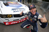 ニュージーランド出身のドリフトドライバーであるマイク・ウィデット選手。トーヨータイヤのブランドアンバサダーも務めている。(写真:Newspress)