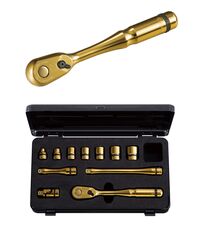nepros 9.5sq.ソケットレンチセット iPゴールド(11点)NTB311AZGL:4万5100円