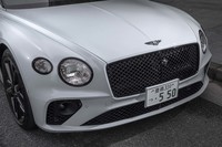 フロントまわりは、ダイヤモンドのような輝きを放つヘッドランプが特徴。黒いリムやグリルは、「Continentalブラックラインスペック」に含まれる。