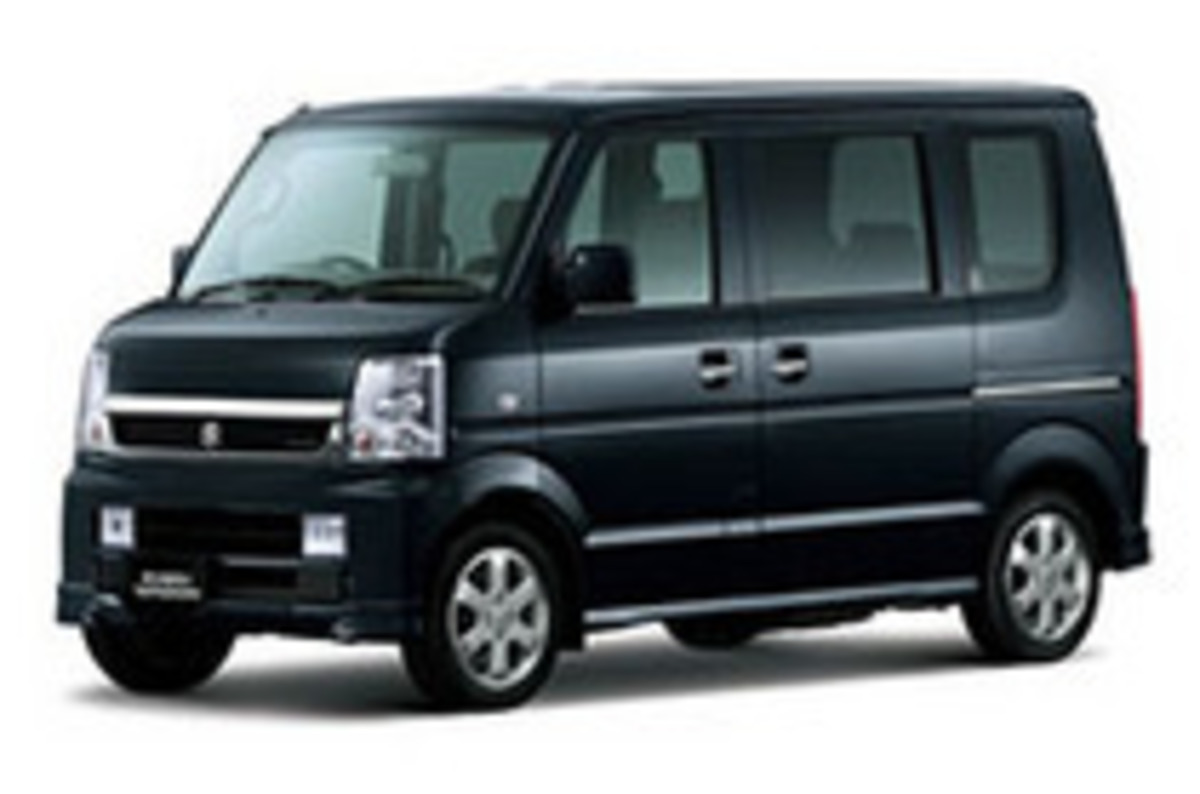 本革を（一部に）採用、「スズキ・エブリイワゴン」特別仕様車