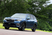 2018年7月に販売が開始されたばかりの新型「フォレスター」。早くもチューニングパーツがそろうのは“直系”のブランドならでは。