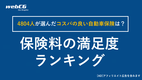 自動車保険 保険料の満足度ランキング ｜保険料の相場と安くするポイントを解説