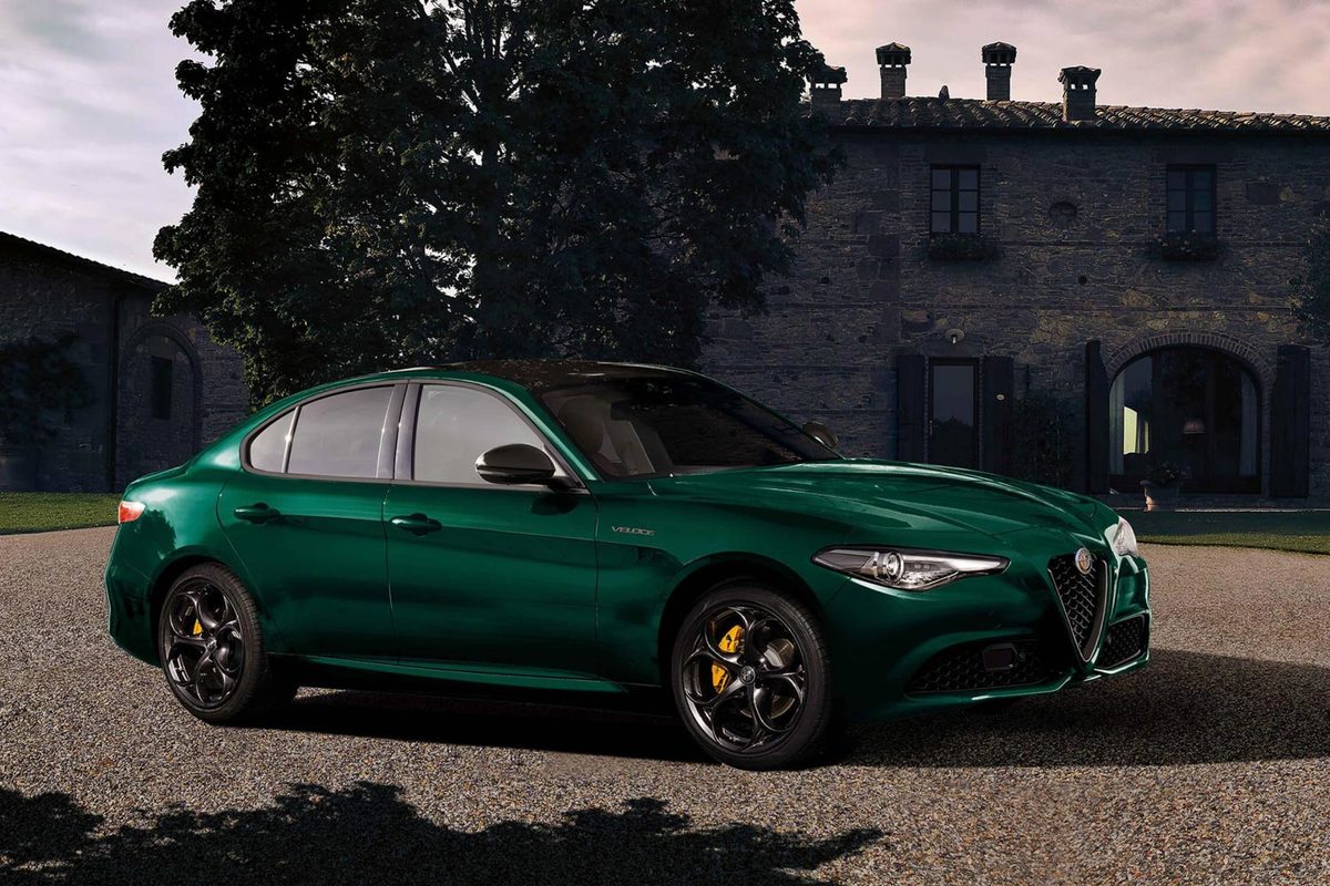 アルファ・ロメオ・ジュリア」にグリーンの限定車「ヴィスコンティ