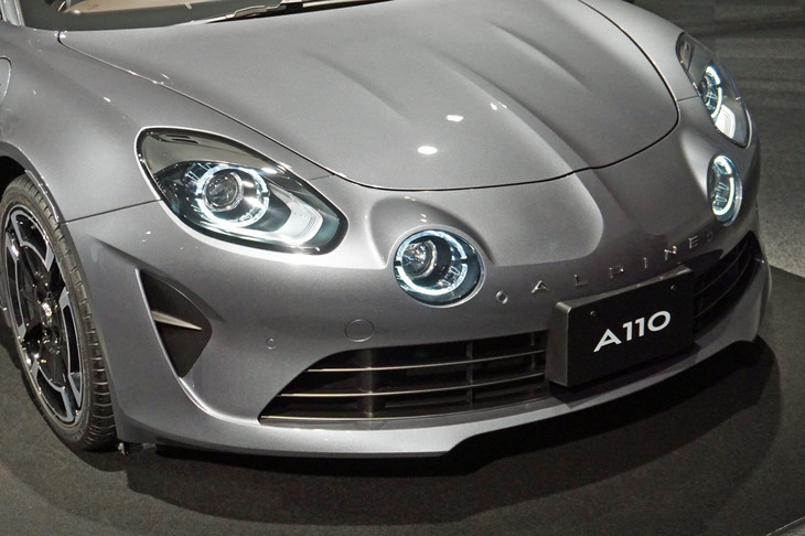 アルピーヌA110リネージ(フロントまわり)