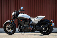 ハーレーダビッドソンが2019年モデルとして発表した新型車「FXDR 114」。ソフテイルファミリーに属する同社の最新モデルだ。