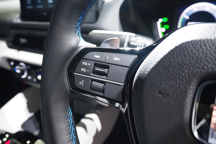 ホンダ・プレリュード(ステアリングホイールスイッチ)