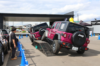 いくら愛車が「ラングラー」でも、こうした体験はめったにできないもの。参加者はみな楽しんでいたようだ。