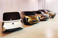 トヨタは各社とEV専用プラットフォームを共同開発することで、将来的に幅広いラインナップのEVの投入をもくろんでいる。