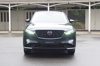 国内では2026年に発売される新型「CX-5」。プラットフォームは現行の進化型のFF系を使っている。