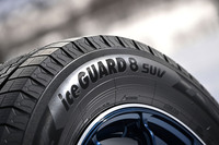 「ヨコハマ・アイスガード8 SUV」は、175/80R16から275/45R20までの全28種類をラインナップ。2027年にはさらなるサイズ拡大を予定している。