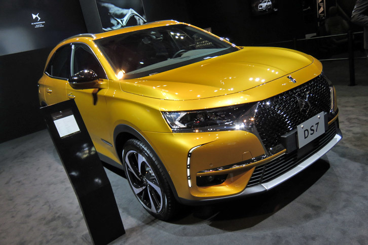 DSの新たなフラッグシップとなる「DS 7クロスバック」。