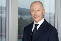 ルノーのCEOを代行しているティエリー・ボロレCOO。ルノーが要求した株主総会の早期実施を日産が拒否するなど、両社の間では主導権争いが激化している。