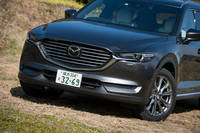 ボディーカラーは全7色。テスト車には5万4000円の有償オプション「マシングレープレミアムメタリック」が用いられていた。