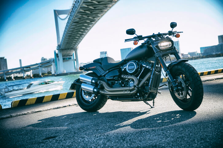 ハーレーダビッドソンファットボブ純正ショック ハーレーダビッドソン（Harley-Davidson） FXDF ダイナ ファット