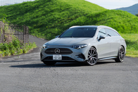 新型「メルセデス・ベンツCLA」は3代目。前の2世代と同様に4ドアクーペとワゴンの「シューティングブレーク」(今回の試乗車)がラインナップされる。