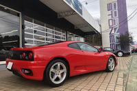 この日、コナストで納車された「360モデナ」。フェラーリ初となるオールアルミのボディーに、最高出力400PSを発生する3.6リッターV8をリアミドに縦置きしている。