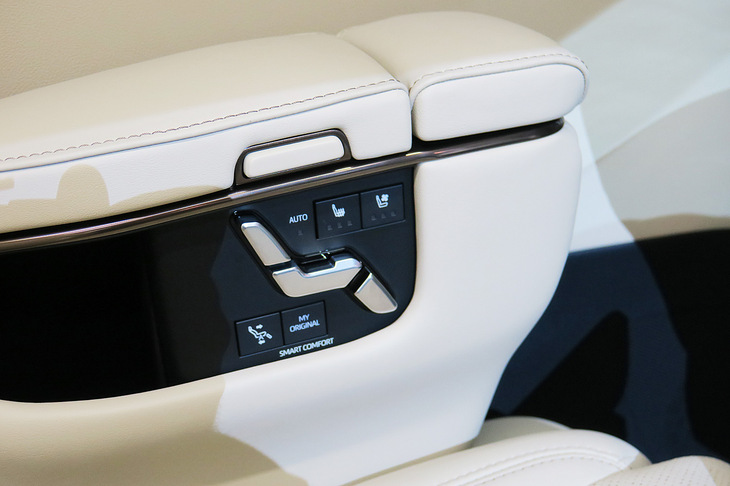 トヨタ・アルファード エグゼクティブラウンジ(2列目シートの電動調整機構)