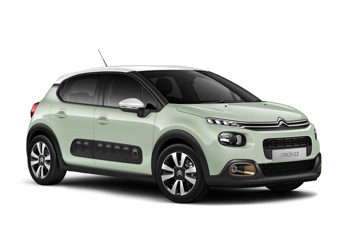 シトロエンC3」に日本だけのカラーリングを採用した特別仕様車