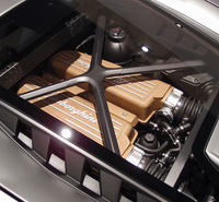 5.2リッターV10エンジンは、チタン製のバルブの採用や吸気システムの変更によりパワーアップ。最高出力640psを発生する。