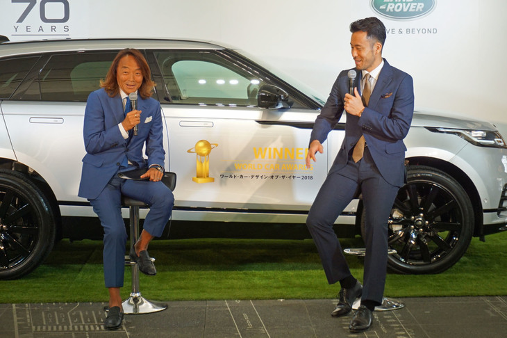 就任式典では、吉田選手とサッカー解説者の北澤 豪氏とのトークセッションも行われた。吉田選手は、予選を突破できたうれしさよりも、ベスト16から先に進めなかった悔しさのほうが大きかったことを語った。