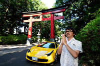 筆者のかつての愛車、「フェラーリ458イタリア」。(写真=池之平昌信)