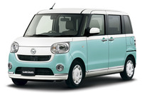 新型「ダイハツ・ムーヴ キャンバス」は6月28日にデビュー予定。「スズキ・ワゴンRスマイル」に負けられない。