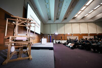 トヨタ産業技術記念館の会場の様子。