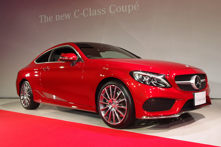 「メルセデス・ベンツC180クーペ スポーツ+」(以下、写真はすべてC180クーペ スポーツ+)