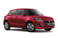 タイのエコカープロジェクト適合車種として、2012年にタイ国内で生産・販売された「スズキ・スイフト」(写真はタイ仕様の2012年モデル)。税制優遇策に伴い普及するかにみえたが、その制度が終わると、次第にセールスも落ち込んでしまった。