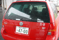 写真をクリックするとシートが倒れるさまが見られます。