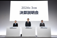 トヨタ自動車は2024年5月8日に2023年度の決算を発表した。グループ全体の売り上げにあたる営業収益は45兆0953億円となり、前年度から21.4%増えた。営業利益は96.4%増の5兆3529億円。日本の上場企業で営業利益が5兆円を超えたのは同社が初めてである。