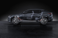 「レクサスRZ」の大幅改良モデル登場 BEVシステムを丸ごと刷新の画像