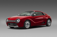 2016年の東京オートサロンに出展された「S660ネオクラシック コンセプト」。鉄チン(スチール)風のホイールや砲弾型ミラーなどで、よりクラシカルな印象だった。