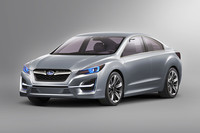 スバル、「インプレッサ コンセプト」を公開【LAショー2010】