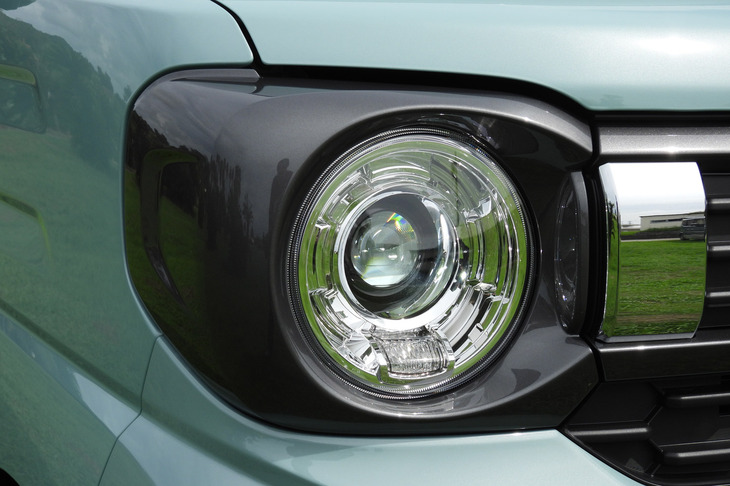 スズキ・スペーシア ギア ハイブリッドXZターボ(ヘッドランプ)